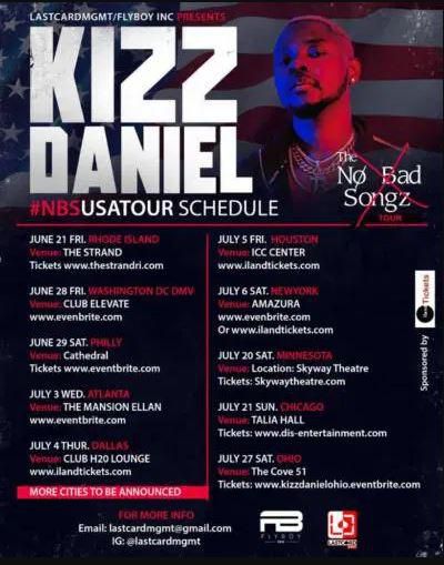 No Songs Tour, US Leg - manifest. (Last Man MGMT/Flyboy Inc)