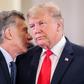 US President Donald Trump (R) and Argentina's President Mauricio Macri, pictured at a 2018 meeting of the G20, discussed Argentine economic reform measures