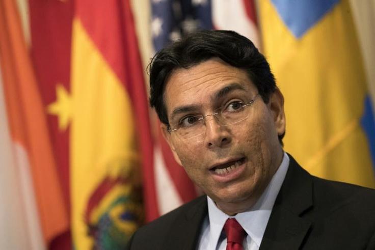 Israel's Ambassador to the United Nations, Danny Danon, says US peace proposals are expected to be released soon and that they should include Arab countries like Egypt and Jordan