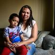Ani Camacho with her five-year-old son Zabdiel, who needs a bone-marrow transplant