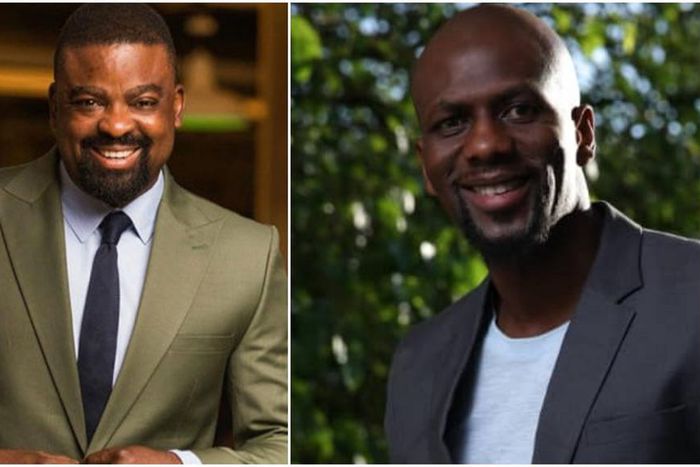 Kunle Afolayan and Fabian Lojede speak on challenges in securing funding for films. [Instagram/Siphiwe Nkosi]