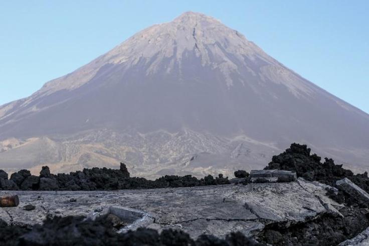 Cape Verde's Pico do Fogo volcano brings tourists and income to the people of the Cha das Caldeiras valley