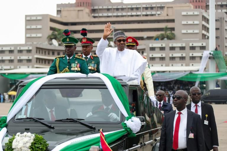 Nigerian President Muhammadu Buhari was inaugurated Wednesday vowing to tackle security threats and root out corruption