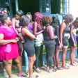 Illustrative photo of some prostitutes arrested in Abuja by FCT officials (Sunnewsonline)