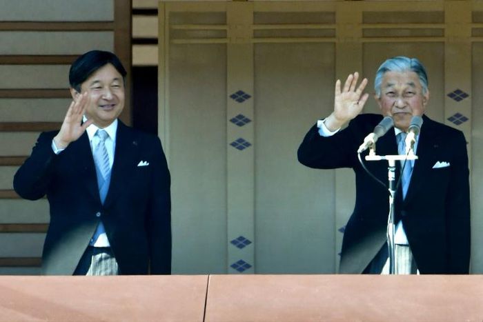 Akihito is waving goodbye to the throne, the first abdication in Japan for 200 years