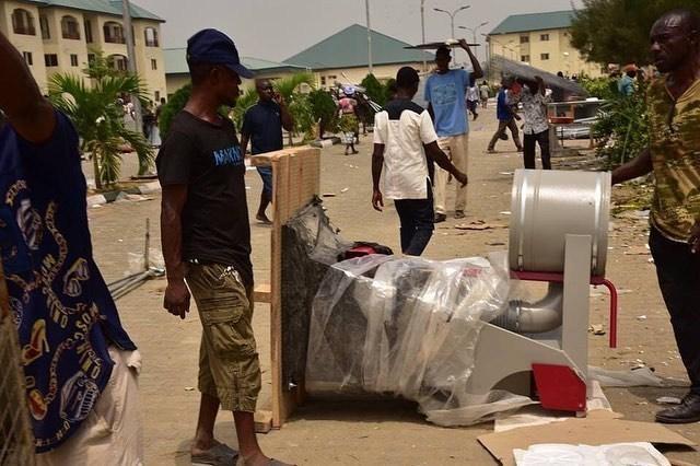 Looted amnesty training centre [Herald]