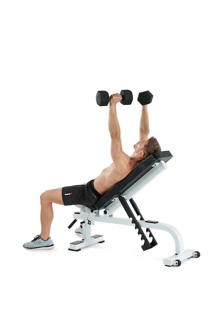 incline db bench press