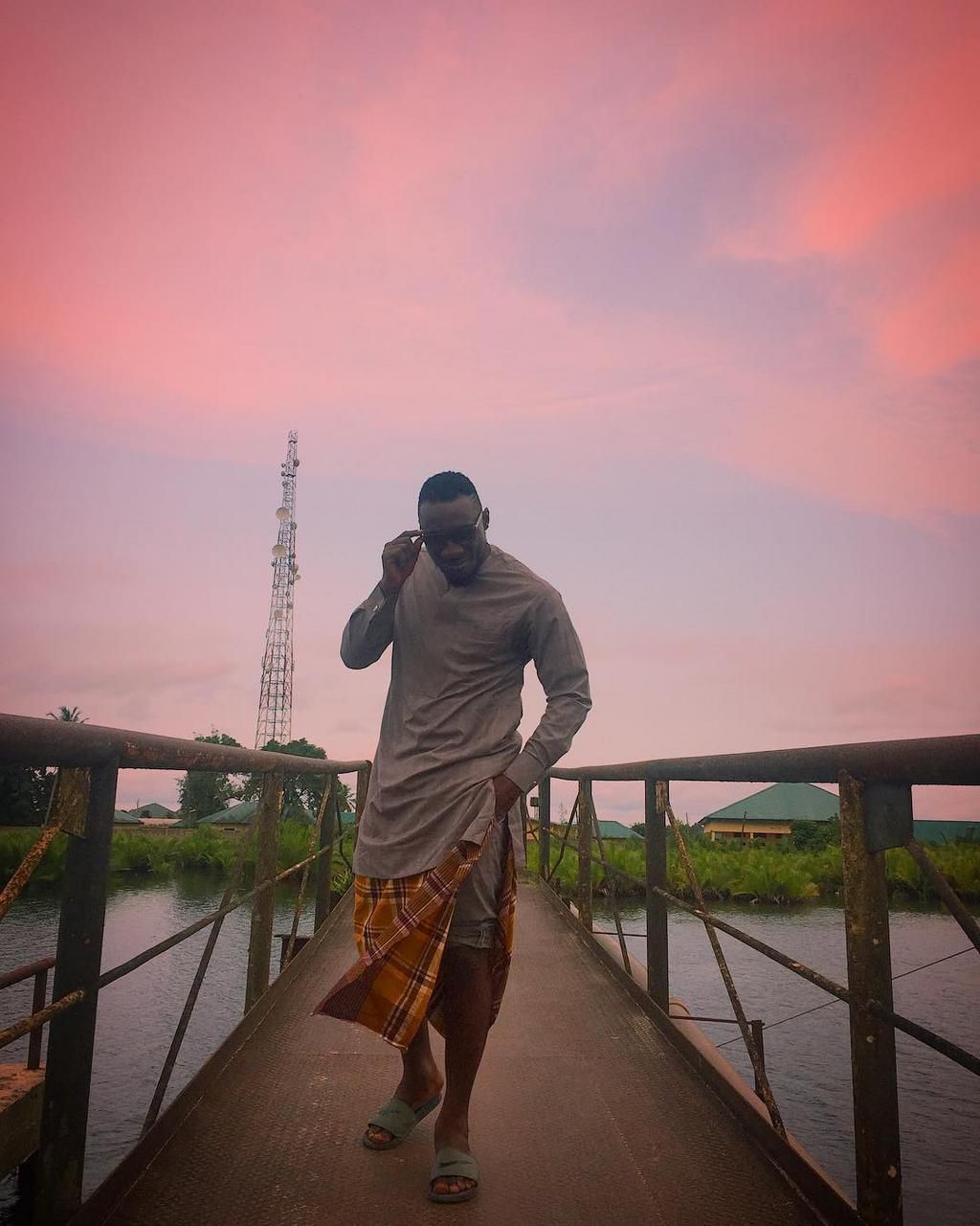 Angel reportedly tied the knot with his Canadian girlfriend, Felicia in Port Harcourt [Instagram/AngelTheBrand]