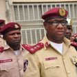 Corps Marshal of the FRSC, Dr. Boboye Oyeyemi and other officers of the agency [Premiumtimesng]
