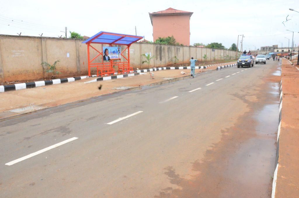 The New Agric Access Road at Egan in Lagos (NAN)
