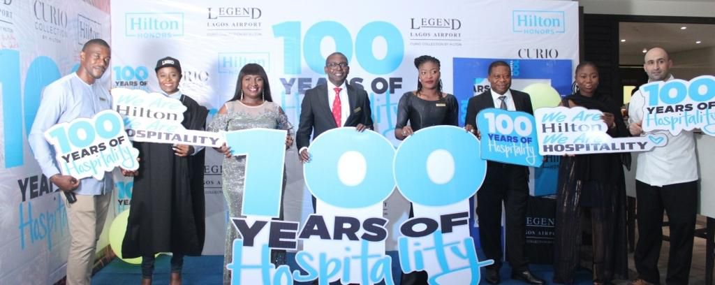 Legend Hotel Lagos Airport, Curio Collection by Hilton celebrates Hilton 100 years of hospitality in grand style