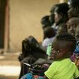 Patients wait for treatment at the Udier primary health and care center supported by the International Committee of the Red Cross (ICRC) in Udier, in the Upper Nile region, of South Sudan