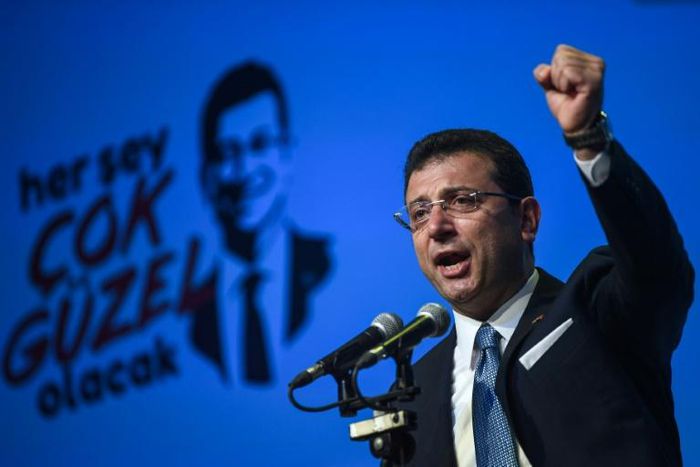 Imamoglu accused President Recep Tayyip Erdogan's ruling party of peddling "lies" to overturn his narrow victory in the mayoral election in March