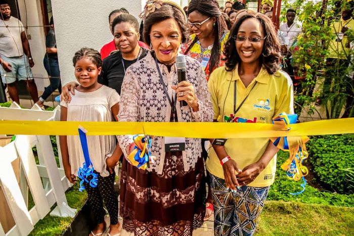 Cross section of participants at the recently concluded Akada Children's Book Festival by @Cleverclogsbook in partnership with @ngbritish.