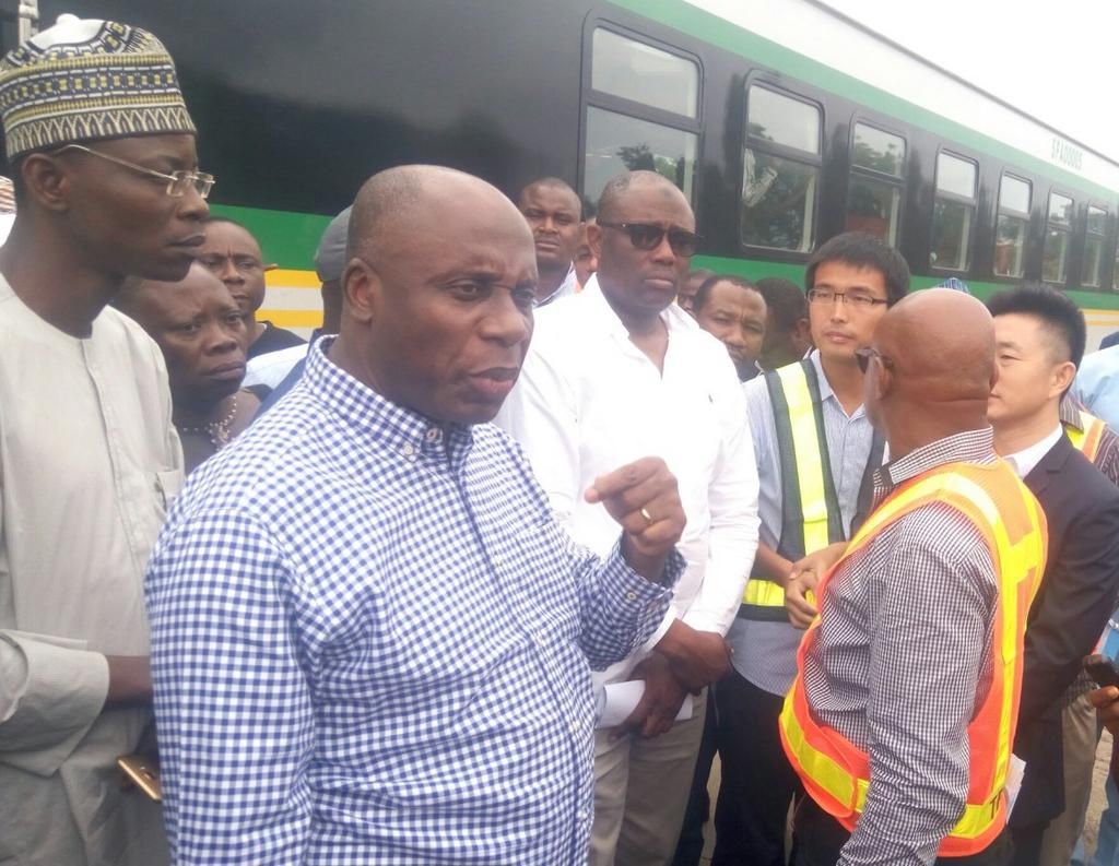 The Minister of Transportation, Mr Rotimi Amaechi has said that the Itakpe-Warri rail is ready to commence operation [TheSightNews]