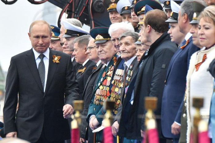 President Vladimir Putin hailed Russia's military might at the annual WWII Victory Day parade