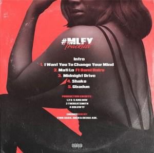 Tracklist for Deena Ade's fourth project, 'May Love Find You.' (Nigerian Sounds)