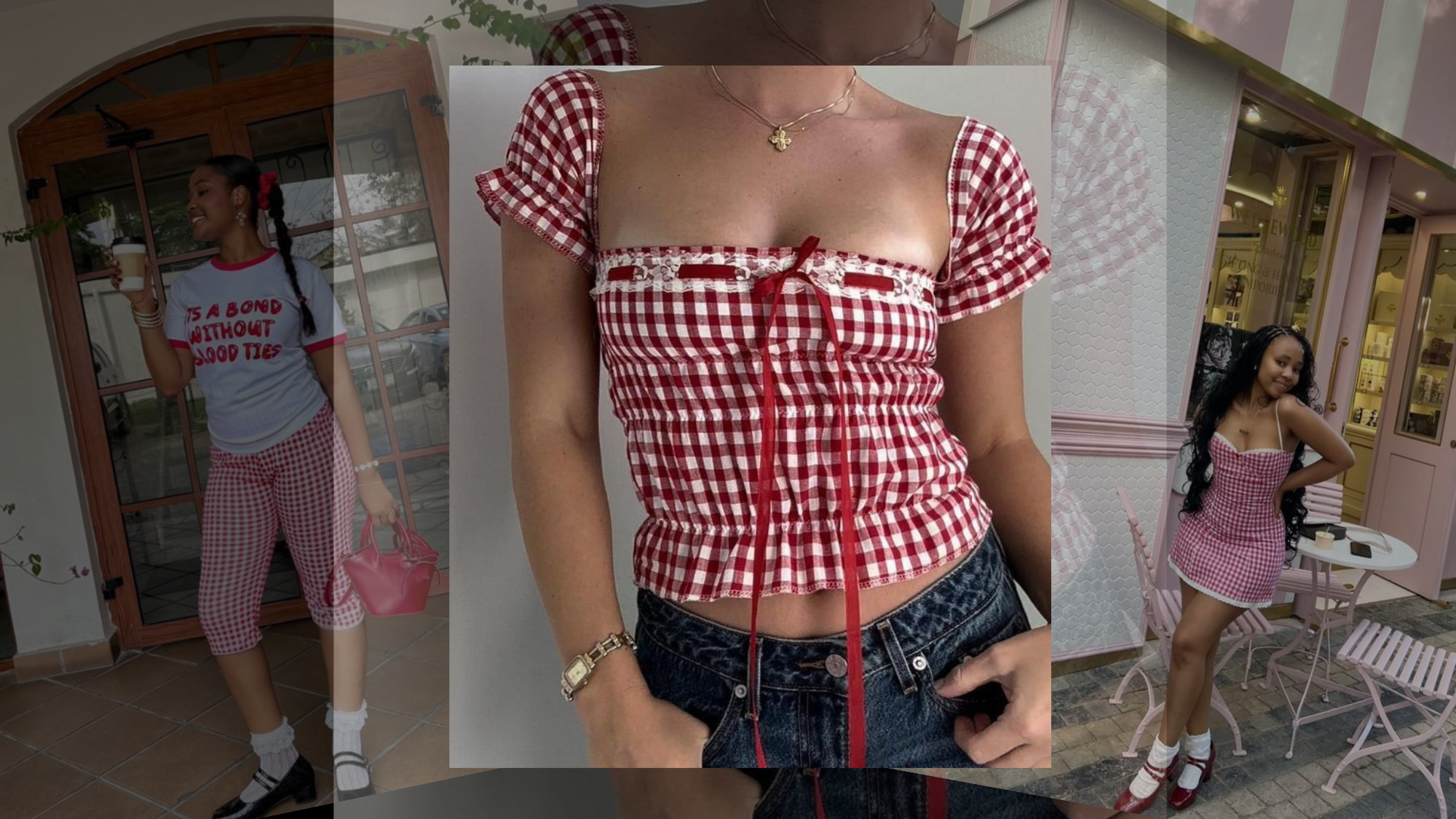Gingham Fashion Trend Returns: Style Guide for Detty December