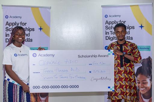 TS Academy Boosts Tech Training with Laptops and Scholarships in Lagos