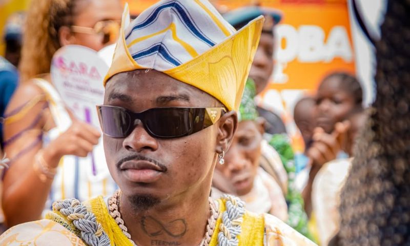 Lil Kesh at Ojude Oba 2025 [Pulse Nigeria]
