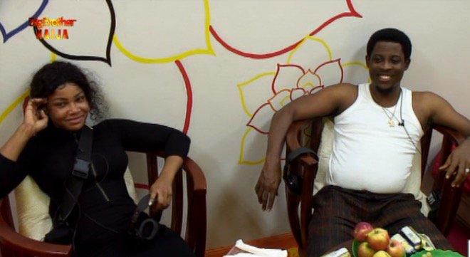 Tacha and Seyi have been moved to the 'Secret Room' as the remaining 14 housemates believe they have been evicted. [Twitter/Big Bro Naija]