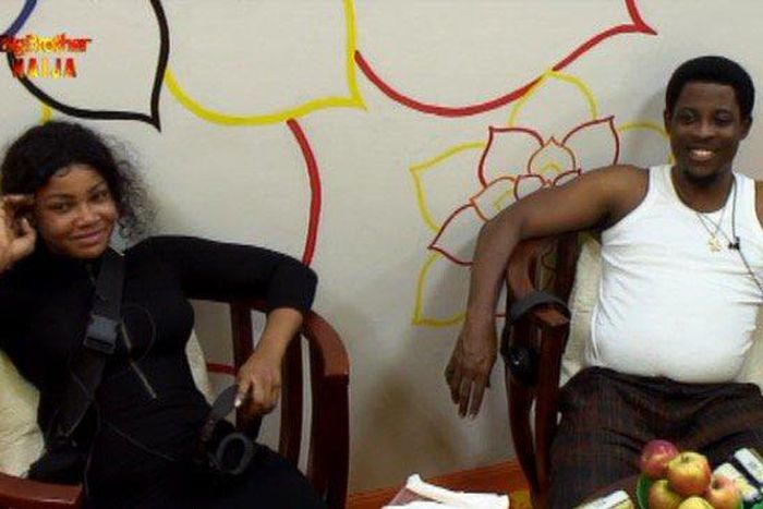Tacha and Seyi have been moved to the 'Secret Room' as the remaining 14 housemates believe they have been evicted. [Twitter/Big Bro Naija]