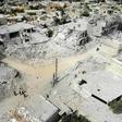 Parts of Syria's northwest, including the town of Ihsim seen here on June 14, 2019, have been devastated by fighting
