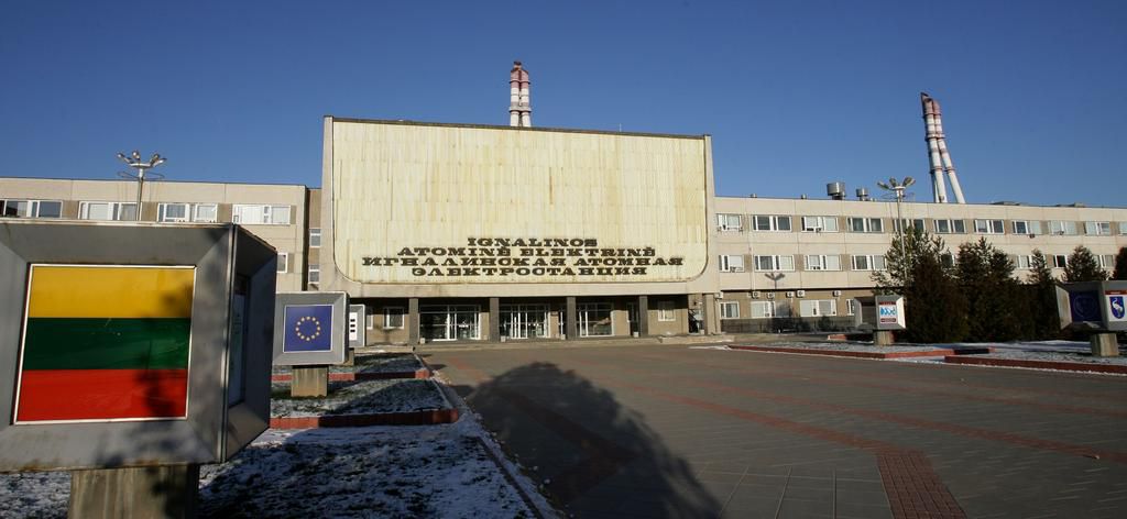 The Ignalina nuclear power plant in Visaginas, Lithuania.