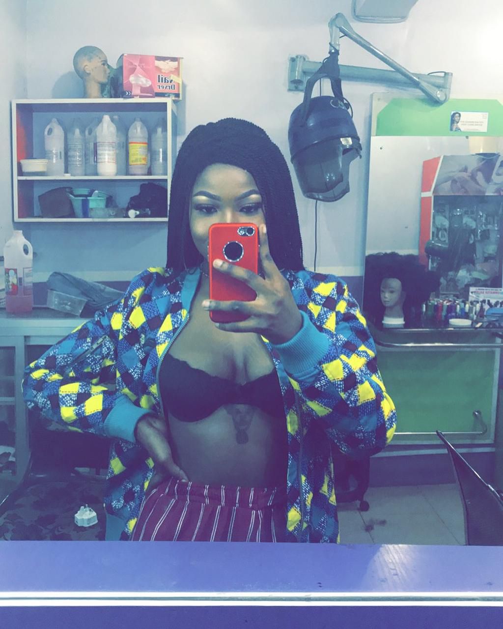 Here are fifteen steamy photos of Tacha that will leave you guys at the edges of your seats [Instagram/SymplyTacha]