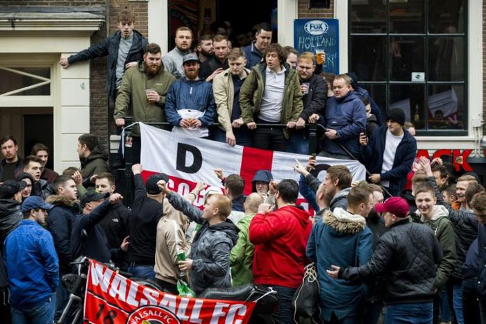 Over 100 fans were arrested in Amsterdam the last time England met the Netherlands