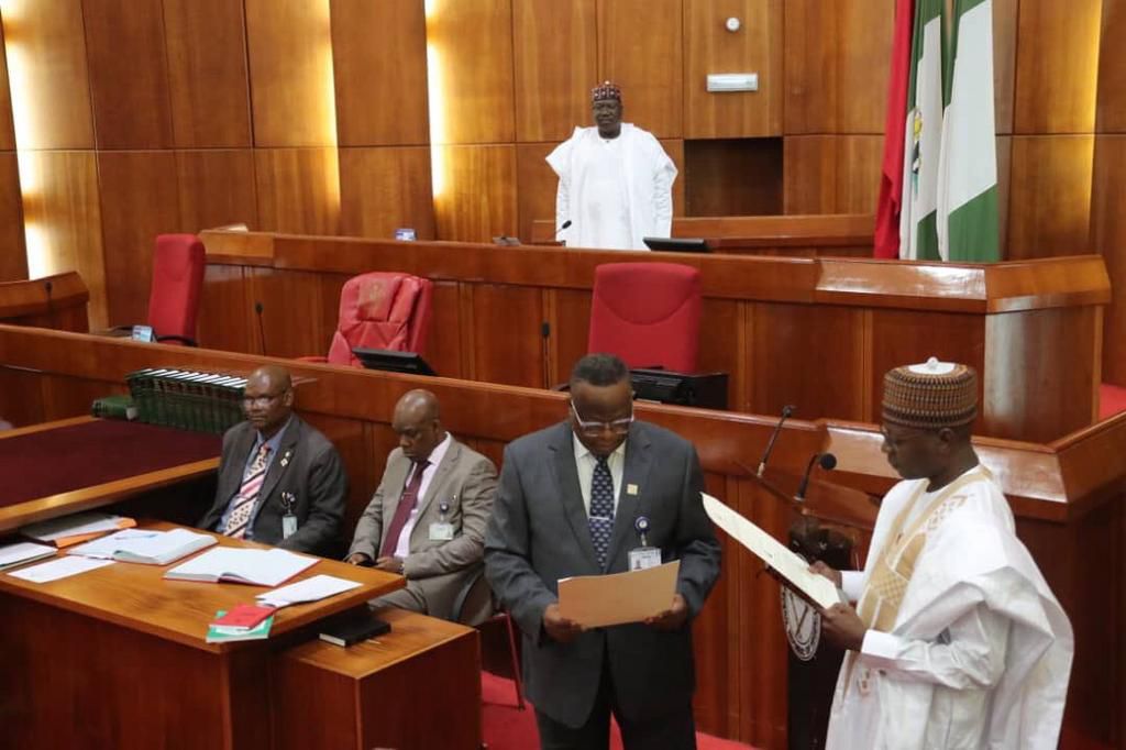 The President of the Senate, Dr Ahmad Lawan [Twitter/@SPNigeria]