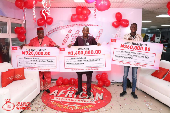 Meet the teacher turned millionaire in Itel's 10K dollars promo