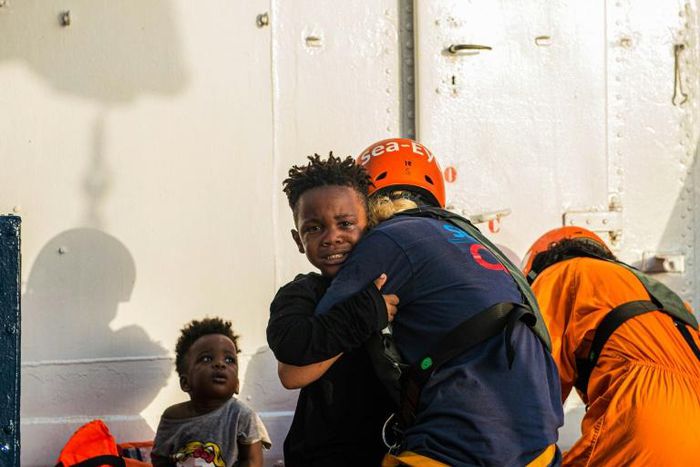 Rome has taken a hard line against migrants rescued at sea being brought to Italy