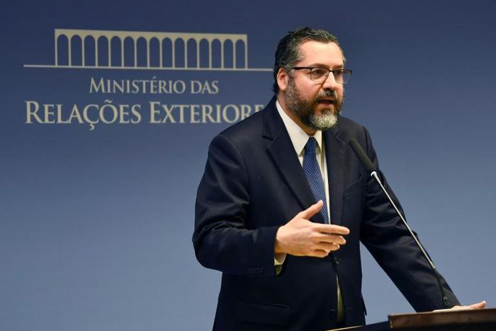 Brazilian Foreign Minister Ernesto Araujo says a trade pact between the EU and South American companies is spurring interest in other potential international trade agreements