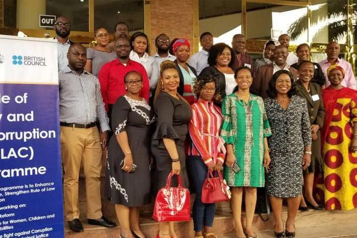 The British Council Rule of Law and Anti-Corruption (RoLAC) Programme attenant (NNN)