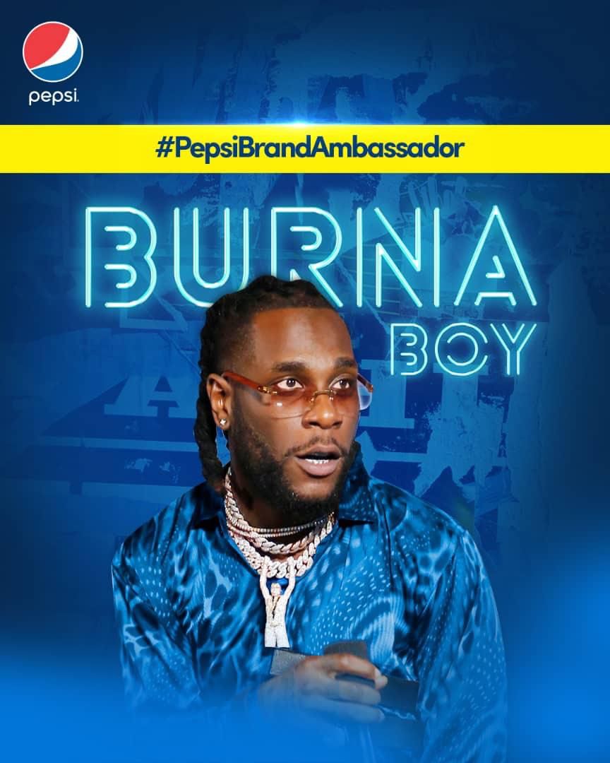 Teni and Burna unveiled as new #PepsiBrandAmbassadors