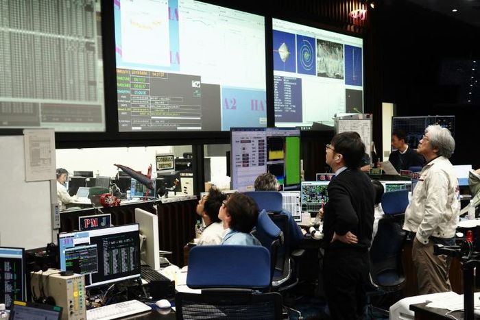 Mission control has been keeping a close eye on the probe 300 million kilometres away