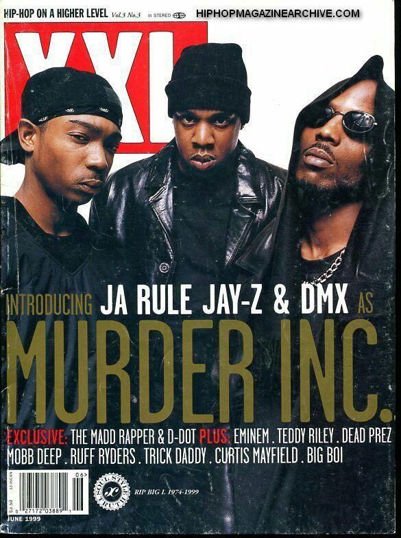 Ja Rule, JAY-Z and DMX ran things in the 90s and 00s (Pinterest/Damon)