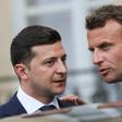 French President Emmanuel Macron says new peace talks may be possible in Ukraine under its new president Volodymyr Zelensky
