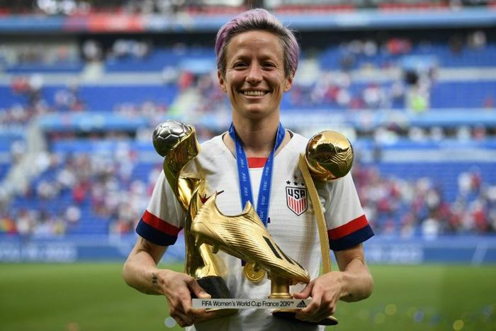 Women's World Cup star Megan Rapinoe said: "You can't win a championship without gays on your team -- it's never been done before, ever"