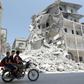 Air strikes on northwestern Syria have stopped after more than three months of deadly bombardment as peace talks get underway in Kazakhstan