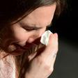 Amanda Knox wipes away tears as she addresses the "Trial by Media" panel in Modena on her first visit back to Italy since her 2015 acquittal for the murder of fellow exchange student Meredith Kercher