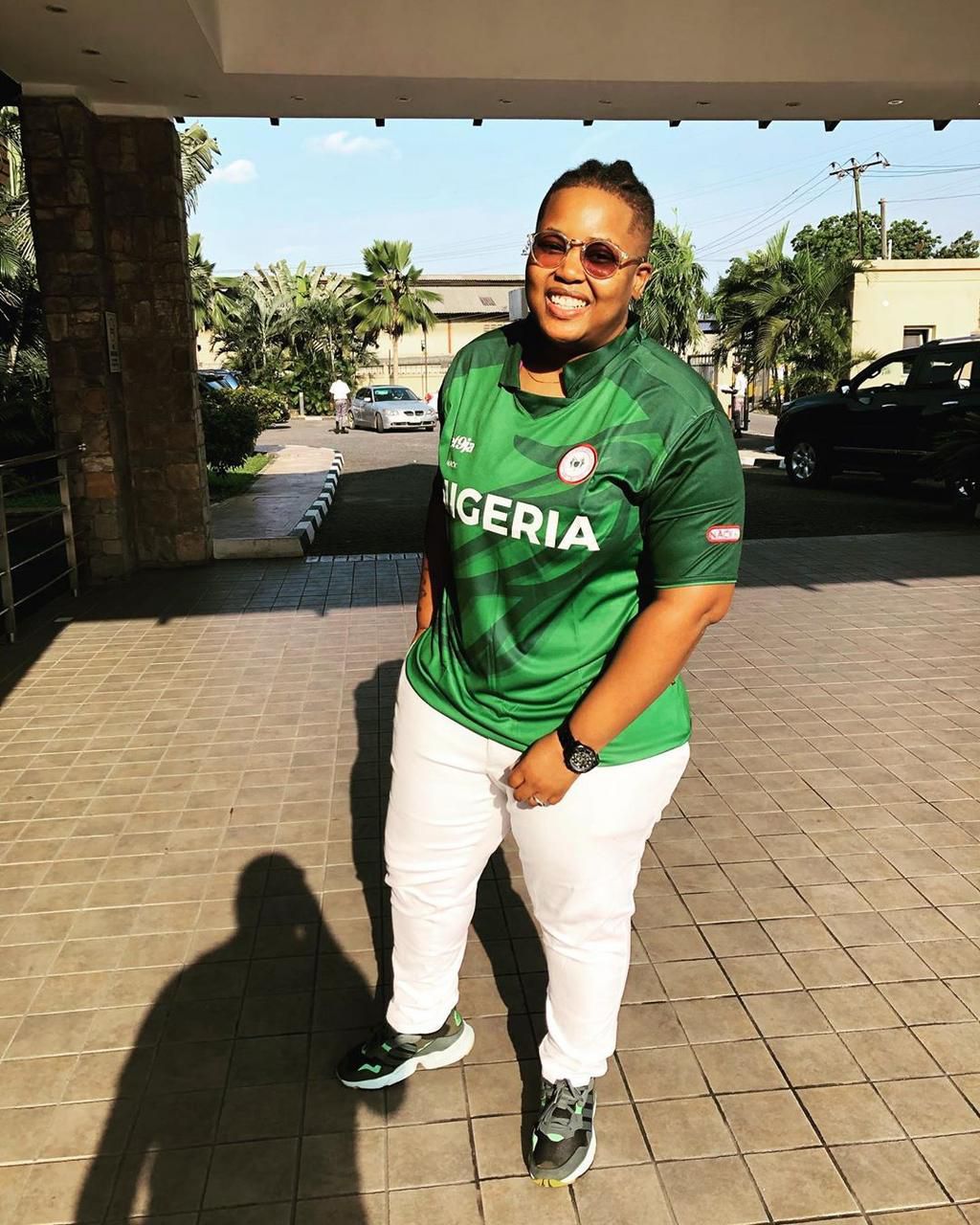 Unarguably one of the finest disc jockeys from this part of the world, her trademark smile, and excellence personification came to play during her performance in the house [Instagram/DJLambo]