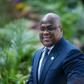 Democratic Republic of Congo, whose president Felix Tshisekedi is pictured here, shares borders with four of the six members of the East African Community, which he seeks to join