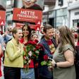 Opposition leader Mette Frederiksen (C) from The Danish Social Democrats will become Denmark's youngest ever prime minister