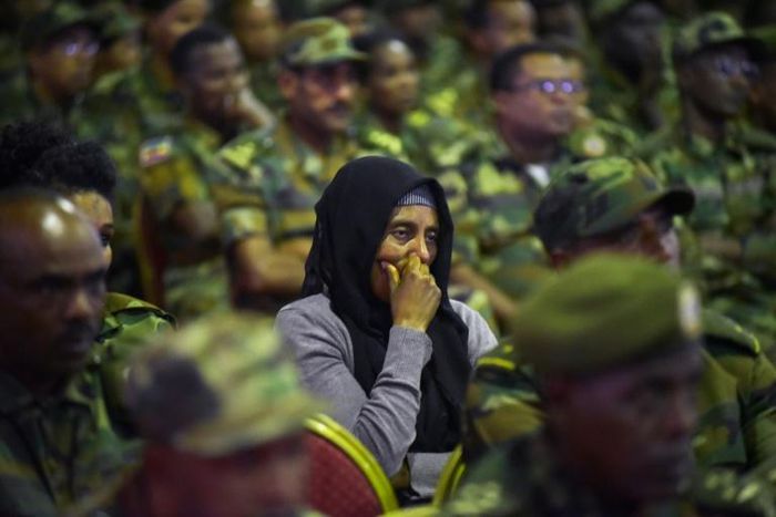The funeral service for Ethiopia's army chief Seare Mekonnen and retired general Geza'e Abera