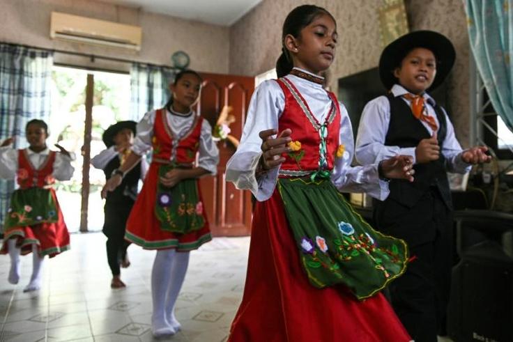 Kristang's melodic tones can still be heard frequently in the small Malacca settlement of Ujong Pasir where the Portuguese Eurasian community has traditionally lived