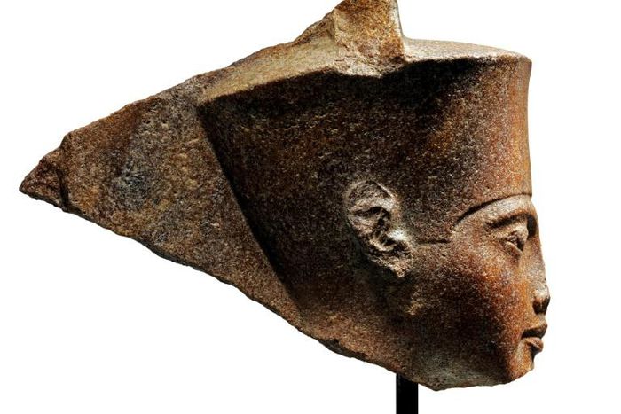 A 3,000-year-old stone sculpture of Tutankhamun is to be auctioned on July 4 by Christie's in London despite Egypt's objections