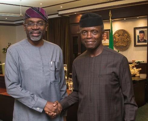 Femi Gbajabiamila Visits Osinbajo (Nairaland)