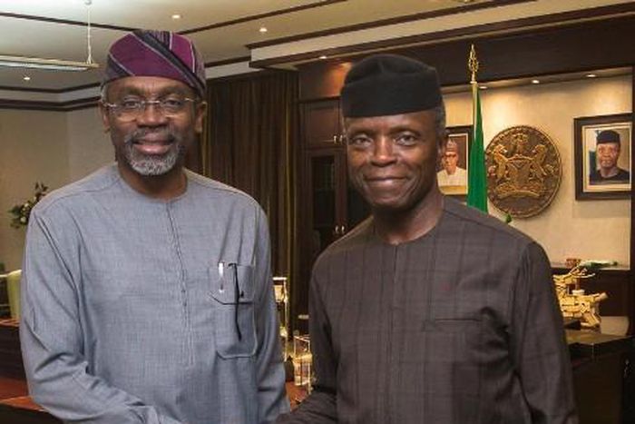 Femi Gbajabiamila Visits Osinbajo (Nairaland)